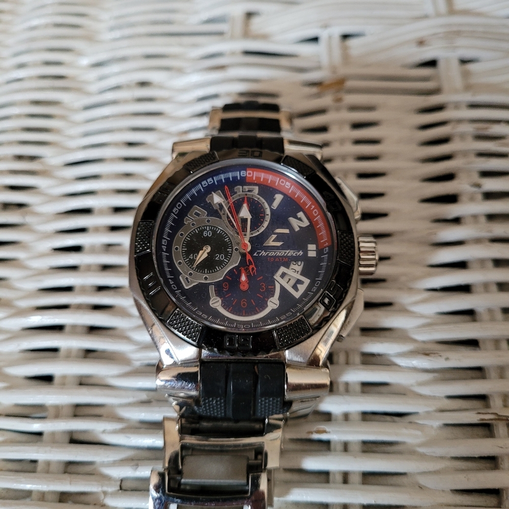 Chronatech chronograph watch.